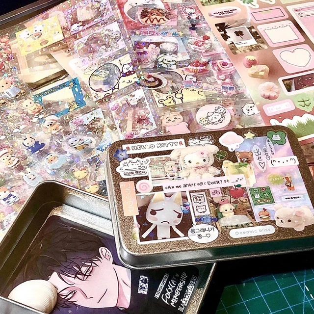Y2K Cute Glitter Sticker Set 4