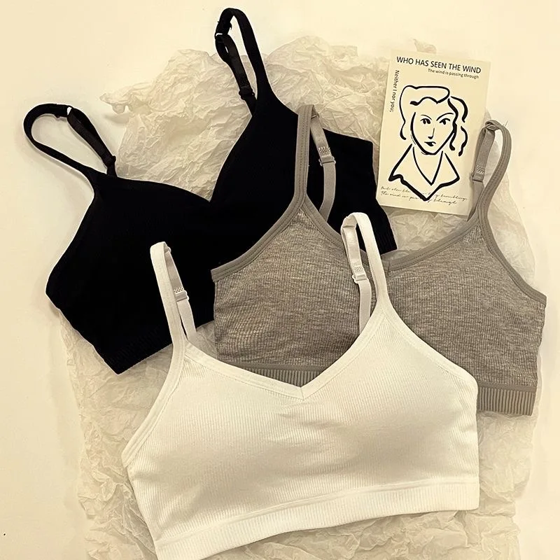 Women Lingerie Bra Women Tube Tops Seamless Push Up Brassiere Cotton Breathable Bralette Wire Free Sleep Bra Tops