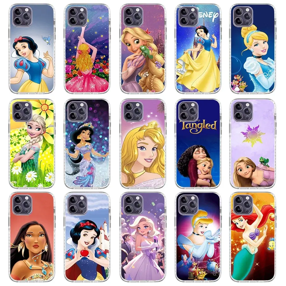 Js-18 Custodia Disney Princess Oft Per Infinix Hot 4 4C 5 6 Smart S5 9 10 10I 10S 10T 11S 20 20I Play Lite Pro