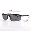 2PCS Night Vision Glasses Men Anti-Glare Driving Goggle Half Frame Polarized Sunglasses for Driver UV400 Day and Night Glasses 5