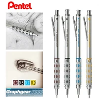 Japan Pentel Mechanical Pencil GraphGear 1000 Metal Bar Premium Automatic Pencils Drawing Drafting Sketching Drafting Stationery 1