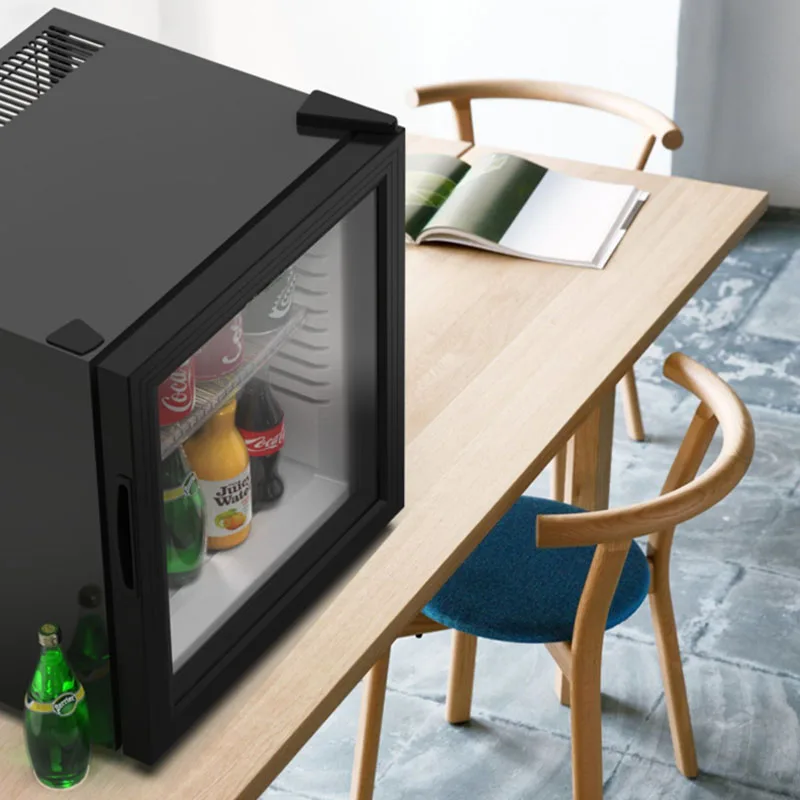Small Mini Fridge for Bedroom, Compact Refrigerator for Drinks