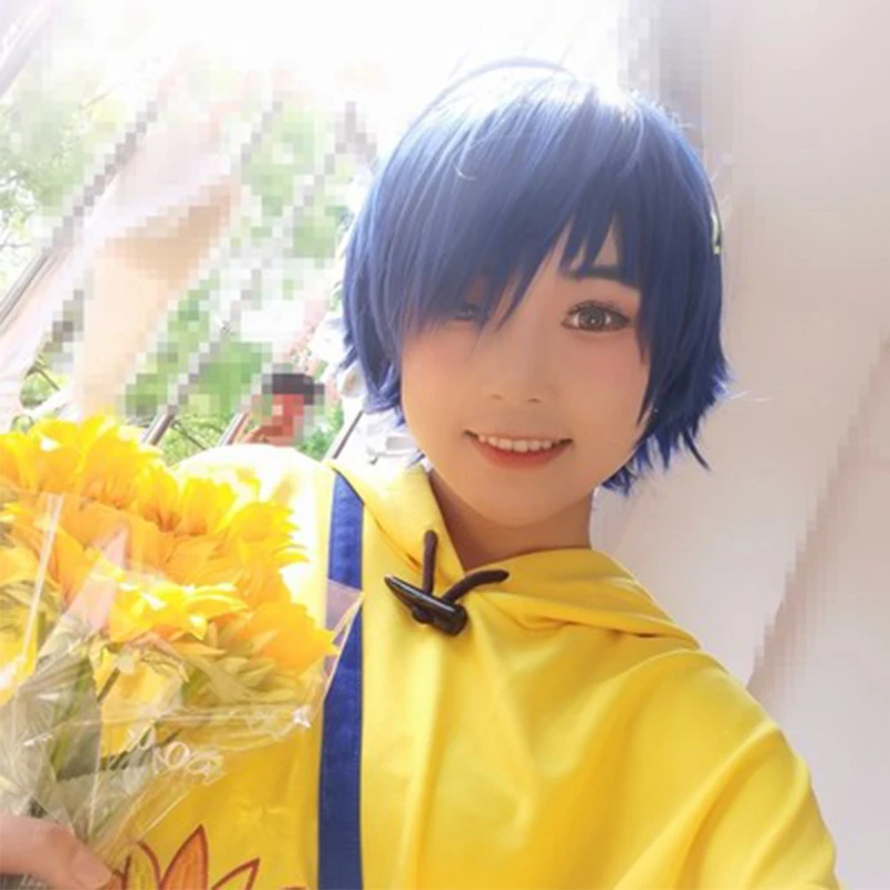 

Костюм для косплея Ohto Ai из аниме «чудо-яйцо», желтый пуловер с капюшоном и подсолнухом, свитшот, шорты, искусственный парик