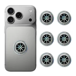 EMF BioChip Protection Anti - Radiation Stickers - Family Pack (6 PCS Silver)
