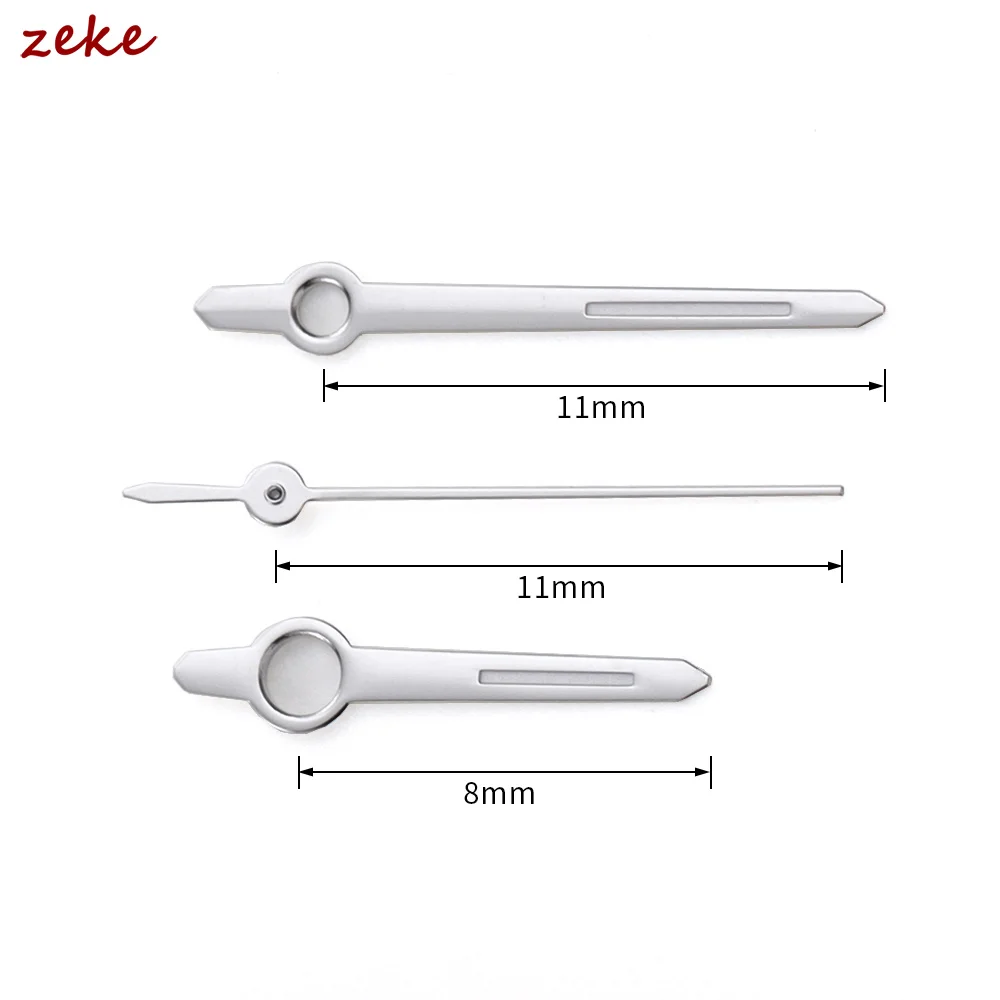 High Quality Polished Silver and Gold Luminous Watch Hands