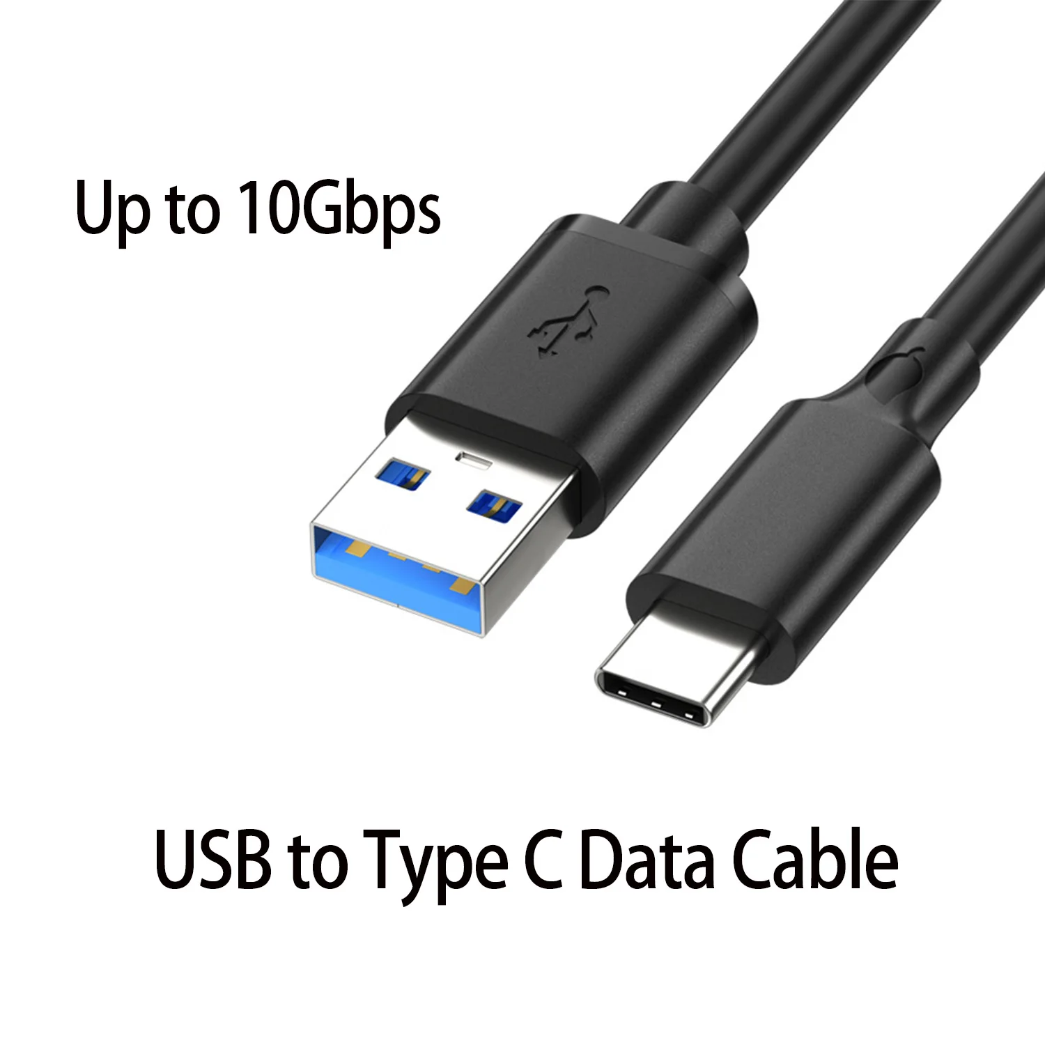 High-Speed USB Type A to Type C Data and Charging Cable