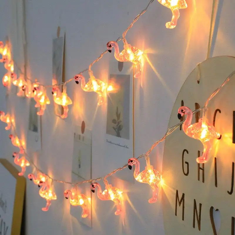 Tropical Palm Tree LED Fairy String Lights for Beach and Outdoor Party Decor