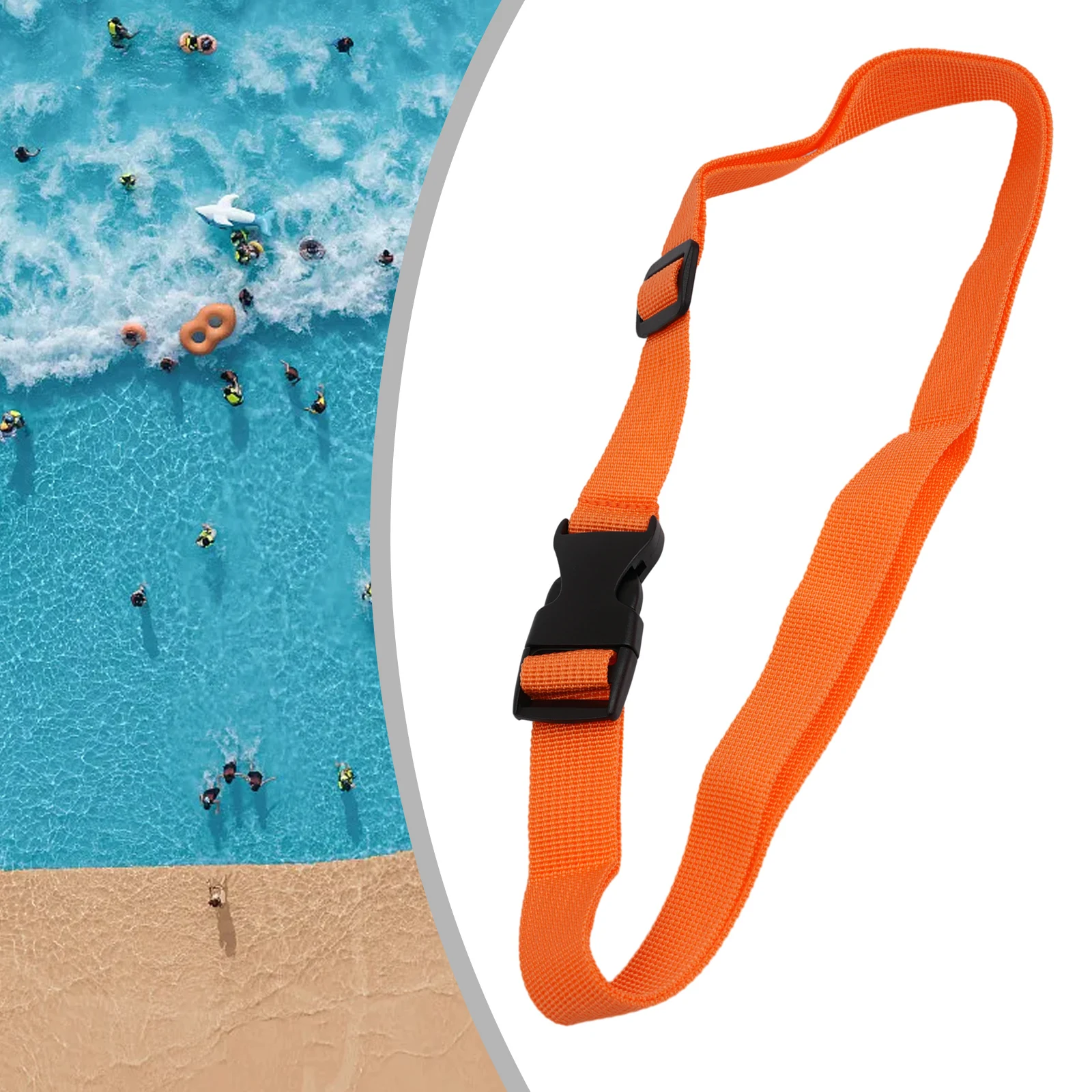 Swimming Buoy Tow Float Air Bag Waist Belt Premium Inflatable Buoy Tow Float Waist Belt Secure Connection For Safe Swimming travel luggage strap password lock packing belt adjustable baggage secure lock anti theft luggage strap bundling packing belt