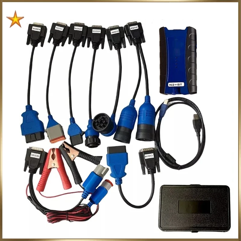 USB Bluetooth Diesel Truck Diagnostic Truck OBD Fault Diagnostics Detector for NEXIQ 2 USB Link Diagnostic Scanner Tools