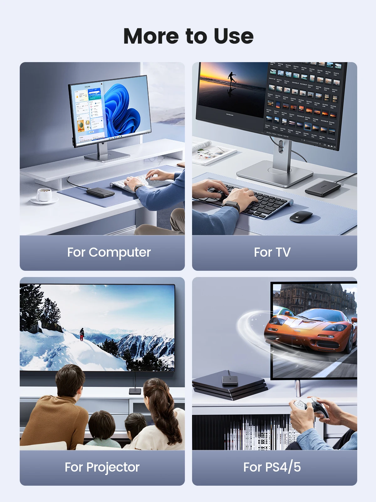 ORICO 2.5인치 외장 HDD 케이스 5Gbps SATA to Type-C 하드 드라이브 인클로저 (SSD HDD PC 노트북용) 금속+ABS 케이스 방열