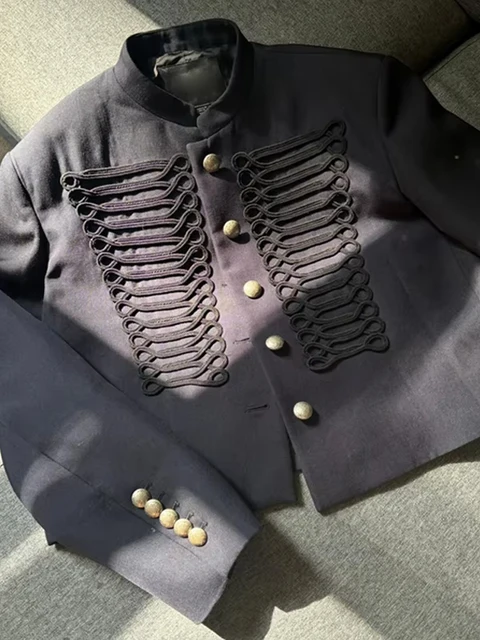 Chic Single-breasted Women's Jackets Long Sleeve O-neck Solid Female Coats 2026 Spring New Street Fashion Loose Lady Outwears 6