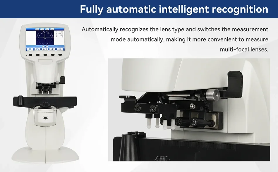 Digital Auto Lens Meter UV PD Printing Focimeter Lensometer Optical Equipments Instruments Lensmeter