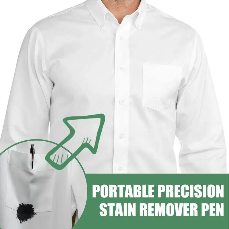 Stain Removing Pen Stain Remover Pen 9g Grease Remover For Clothes Portable Travel Stain Supplies For Quickly Decomposing Food Oil Stains