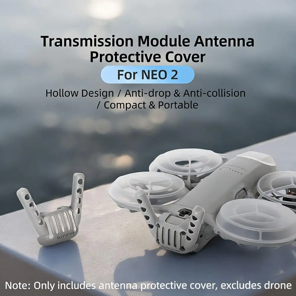 Protège-antenne drone NEO 2 – Coque de protection grise ultra-légère