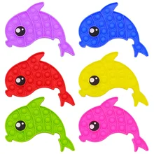 

Popper Bubbles Fidget Toy Silicone Sensory Hand Tool Stress Relief For Kids Adults Popete Sensory Tools School Educational Games