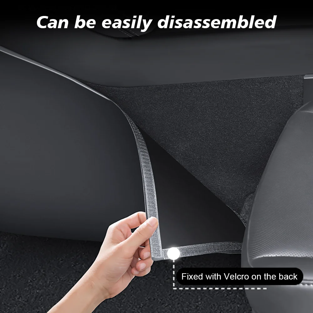 For Tesla New Model Y Juniper 2025 Launch Center Console Side Anti-Kick TPE Cove