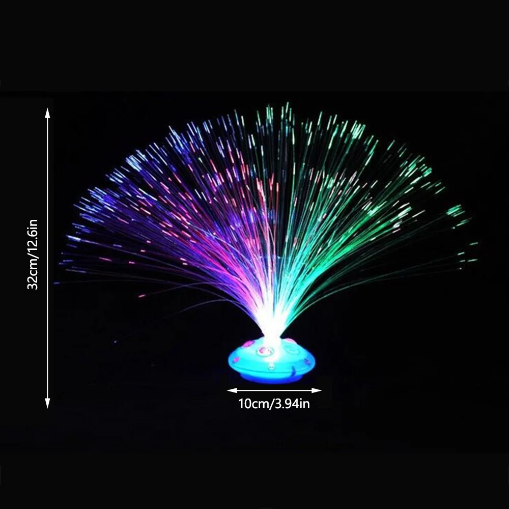 Fiber Optic Lamp Colored LED Fiber Optic Light Night Lamp