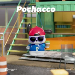 Charming Cartoon Anime Pochacco Action Figure Ornament Toy (Pochacco 3)