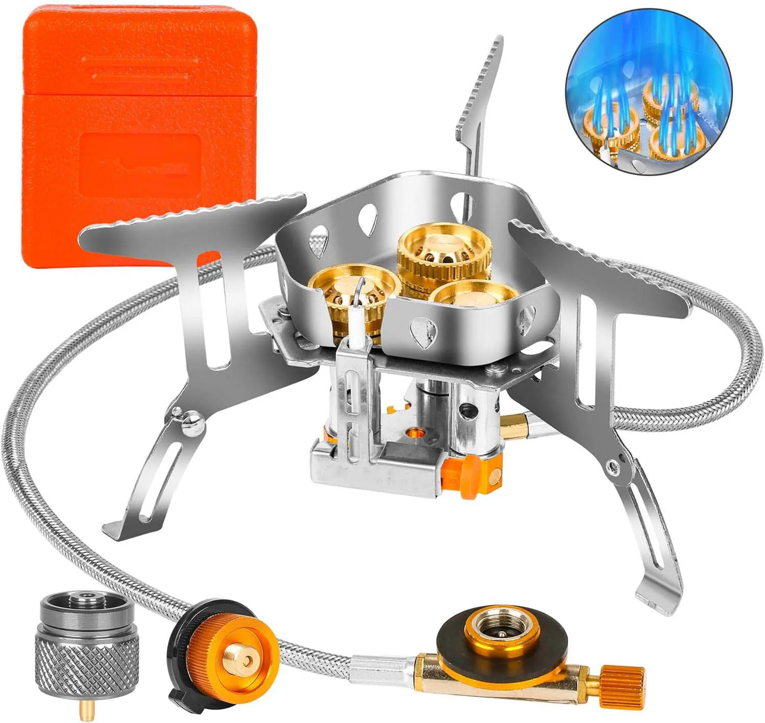 Portable Windproof Camping Gas Stove 1