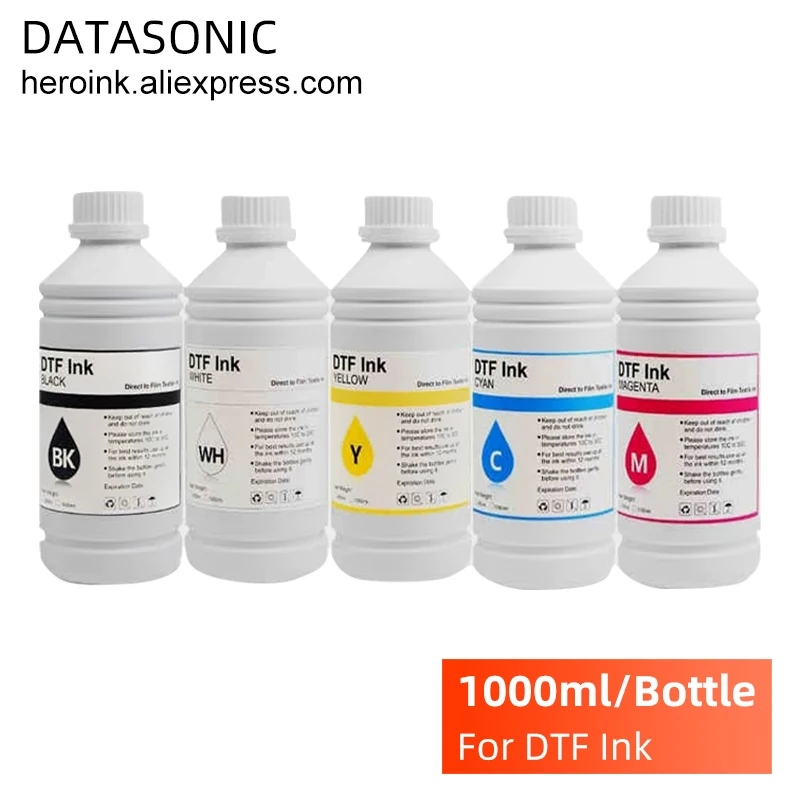 Tinta de Dtf para para a Impressora de Dirent Filme de Transferência Térmica para o Animal de Estimação Filme de Transferência em pó de Derretimento Quente Tinta Têxtil Dtf Impressão 500ml co