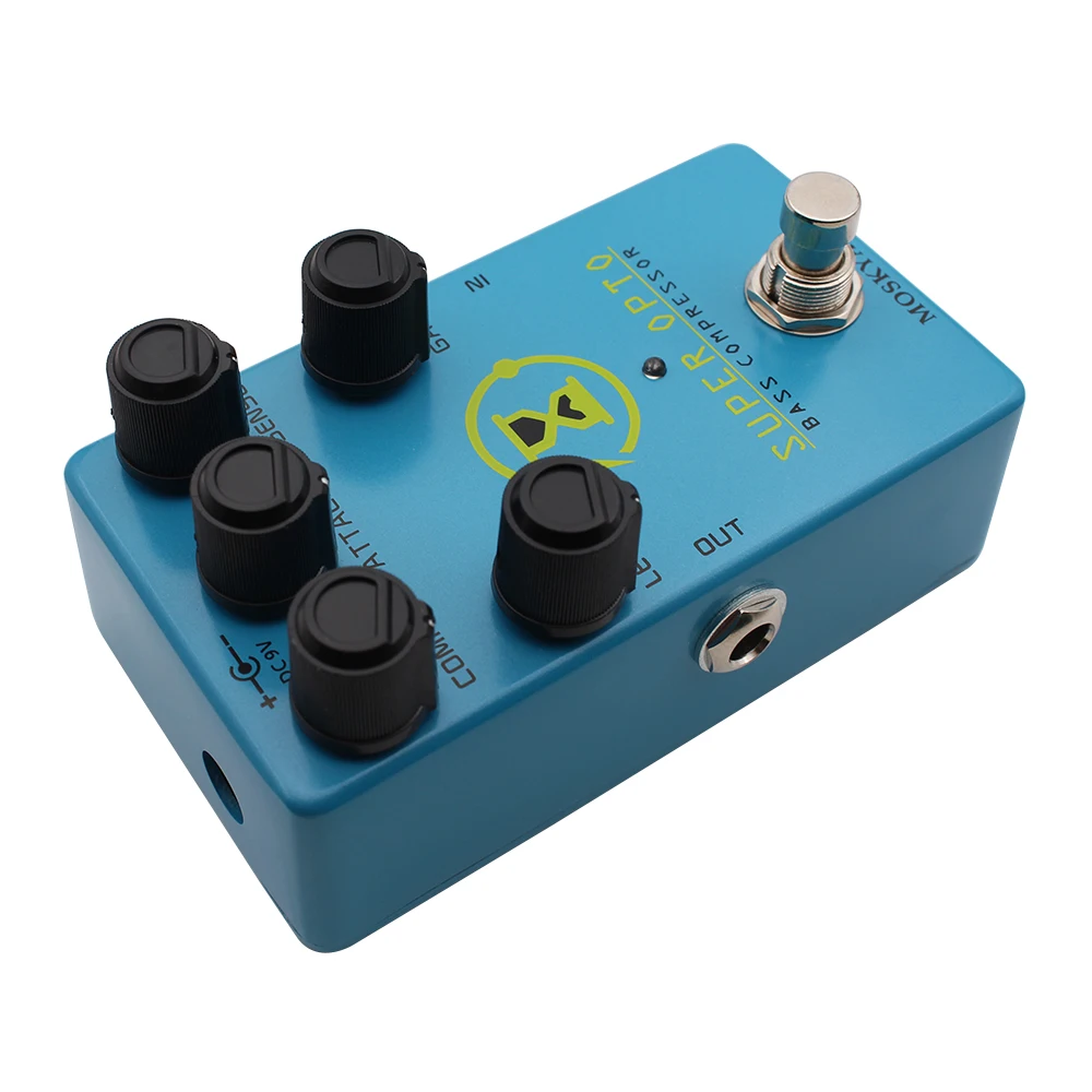 ギター BamBasic Opto Compressor Opto Comp Analog Optical Compressor Pedal - Ampeg Shop US