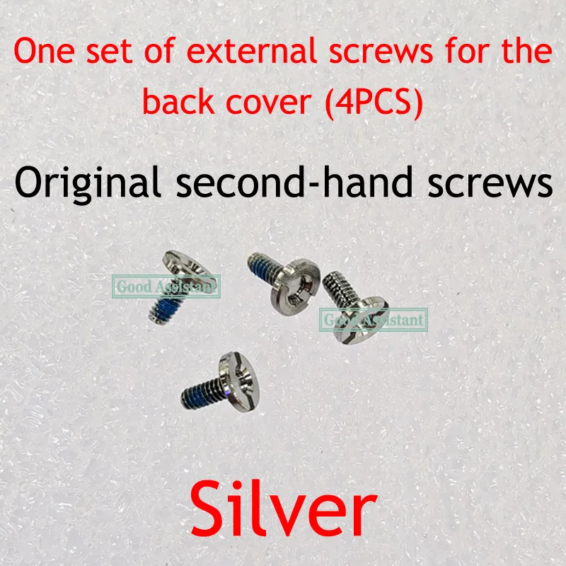 4pcs Silver Screws