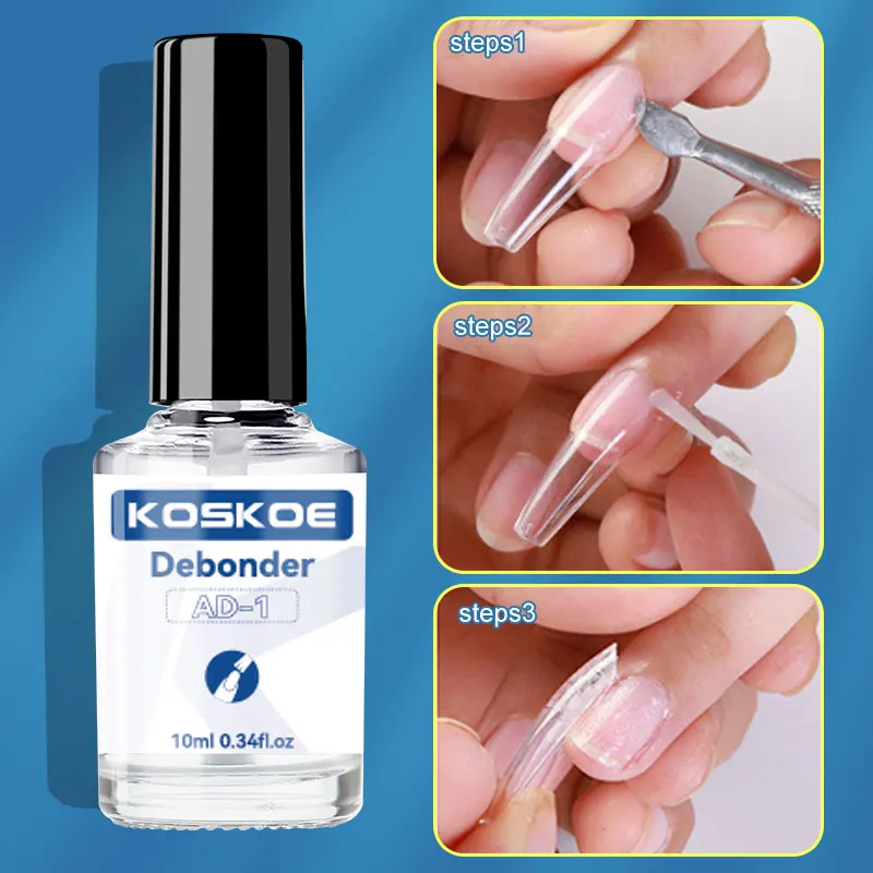 nailpop 10ml debonder glue remover for