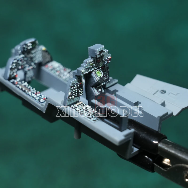 Lanbo 모델 3D 컬러 조종석 계기판 F-4 시리즈 전투기 하세가와 아카데미 MENG 세트용