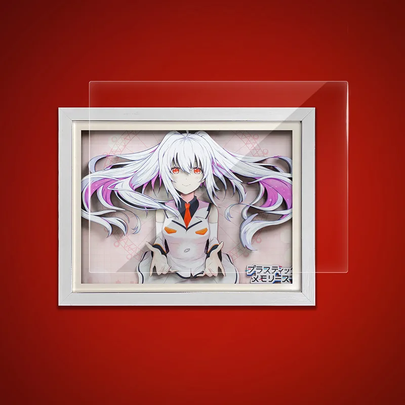 

Animation plastic memory Ella single three-dimensional decorative painting two-dimensional high-end trend mural