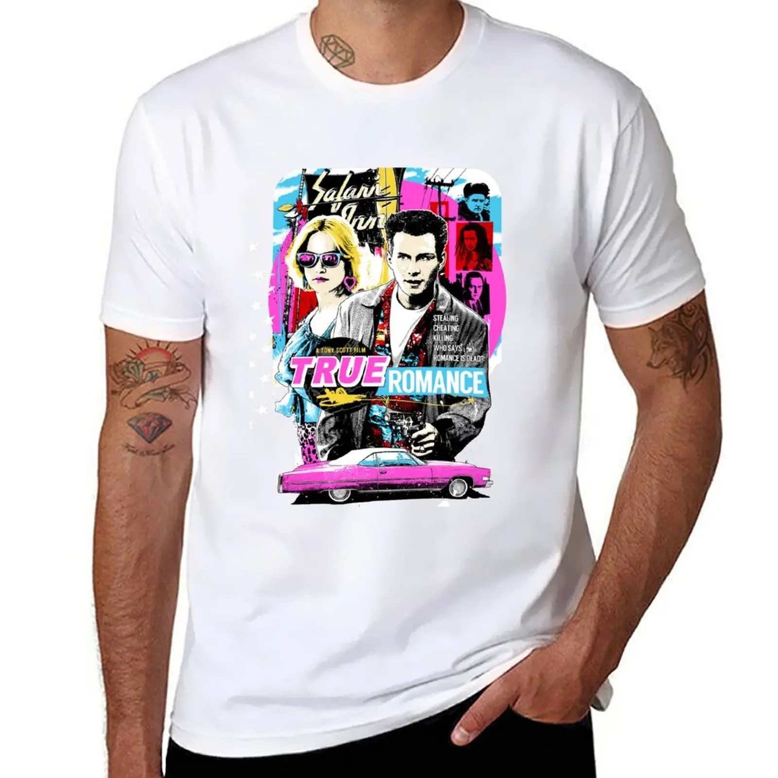 

New 90s Romance Fiction T-Shirt quick-drying t-shirt funny t shirt korean fashion vintage clothes Men's t-shirt