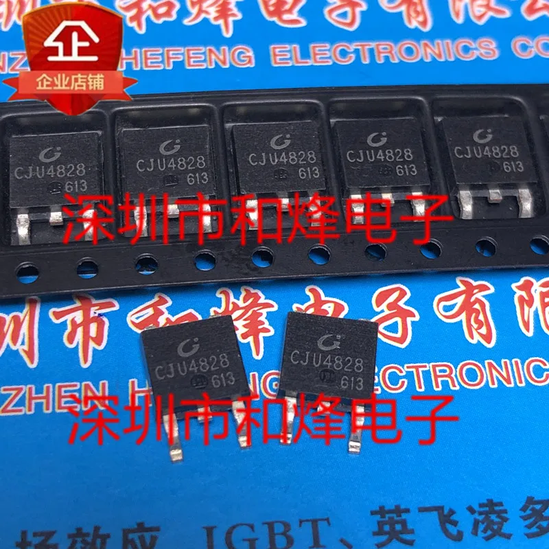

5 шт.-10 шт. CJU4828 TO-252 60V 4.5A Новый и оригинальный на складе