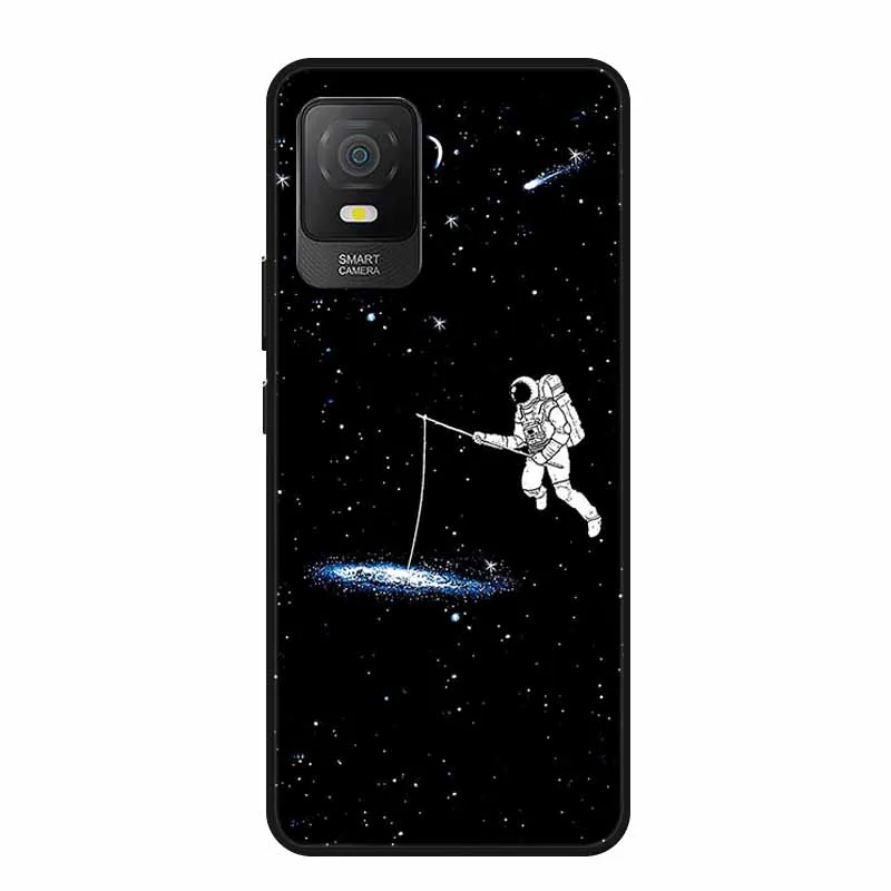 Cool Animal Black Silicone Soft Back Cover Case – Lion, Wolf, Tiger, Cat Design