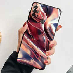 Elegant Rose Gold Phone Case - Luxe Protective Cover for Moto G8 Power (B01)