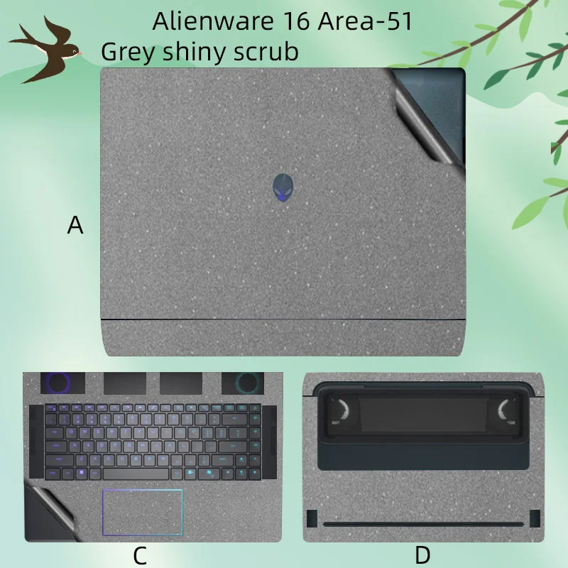 16인치 Alienware 16 Area-51 노트북 케이스 보호 필름, 컴퓨터 본체 뷰티 스티커에 적합합니다.