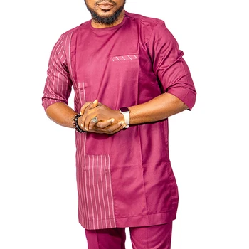 Ebuka Half Sleeve Dashiki Outfit