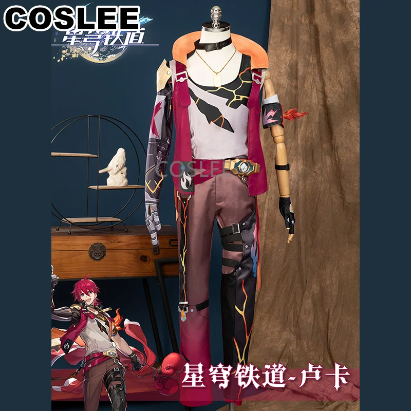 

COSLEE [XS-3XL] Honkai: Звездный рельс, костюм, красивая униформа, ролевая игра, костюм, Хэллоуин, одежда для вечеринки, новинка для мужчин