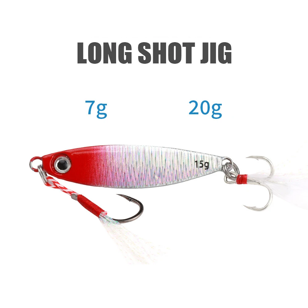 

Metal Lures Artificial Bait 7g20g Boat Fishing Lures Jigging Lures Hard Lures Fishing Jigging Spoons Saltwater
