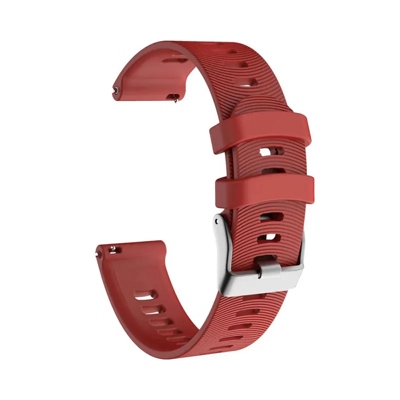 Premium Soft Silicone Smartwatch Wristband - Universal Fit