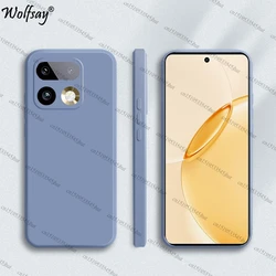 Shockproof Original Liquid Silicone Back Case for Realme 16 Pro Plus (Lavender Grey)