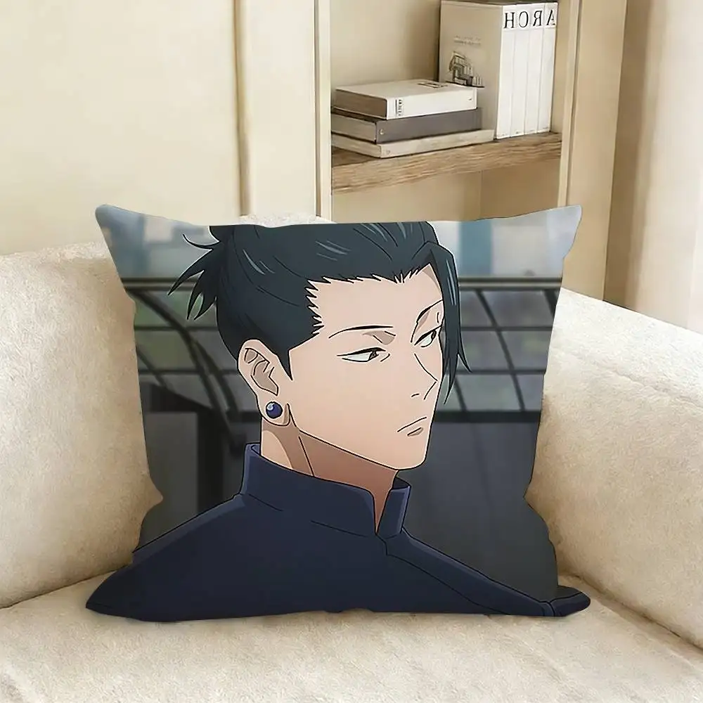 Anime G-Geto S-Suguru Kissenbezug, Wohnzimmer-Sofakissenbezug, geeignet für die Dekoration von Zuhause, Schlafzimmer, Zimmer – Detail 13