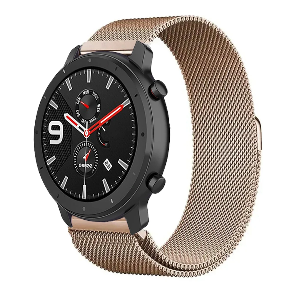 Magnetic Milanese Metal Wristband - 20mm & 22mm Strap Size