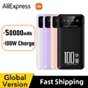 2025 NEW Xiaomi 50000mAh High Capacity 100W Fast Charging Power Bank Portable Charger Battery Pack Powerbank for iPhone Huawei 1