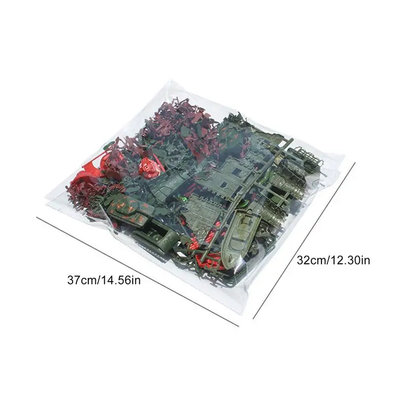 MilitaryToy Model Action Figure Men Figures Poses Soldiers Armed Helicopters Rockest Tanks Turret Children Boy Gift Toy Kit 6