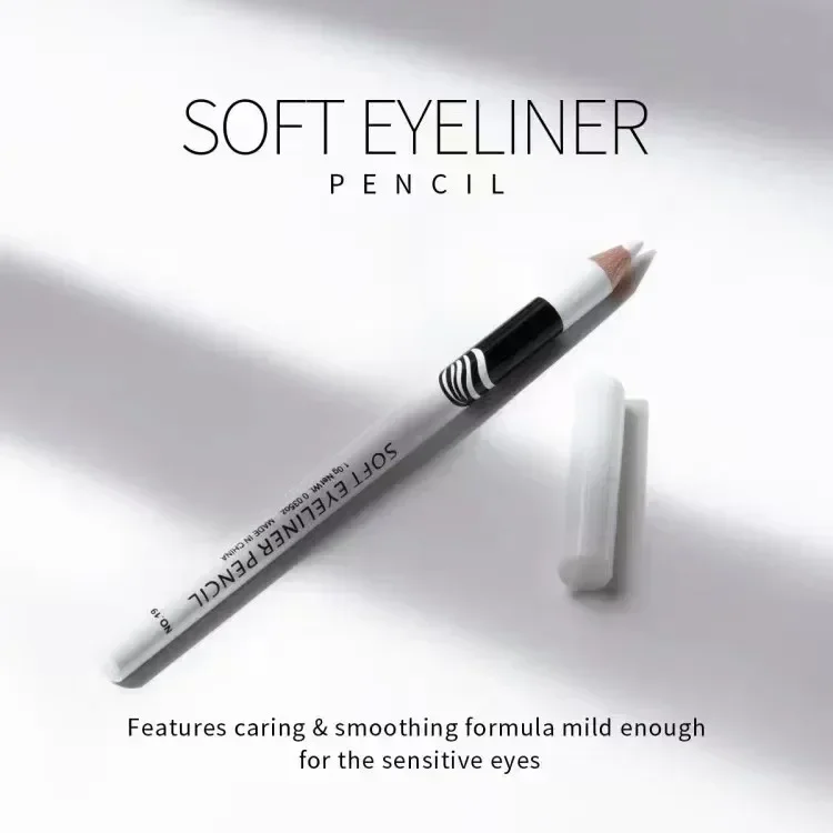 Langanhaltender Weißer Matter Eyeliner Stift Wasserfest_voghion.com