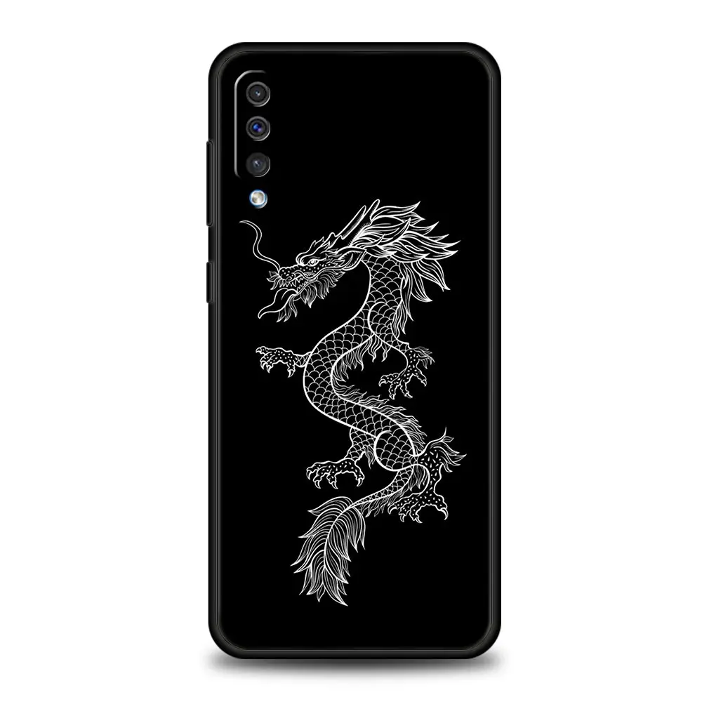 Dragon Tiger Silicone Phone Case Cover