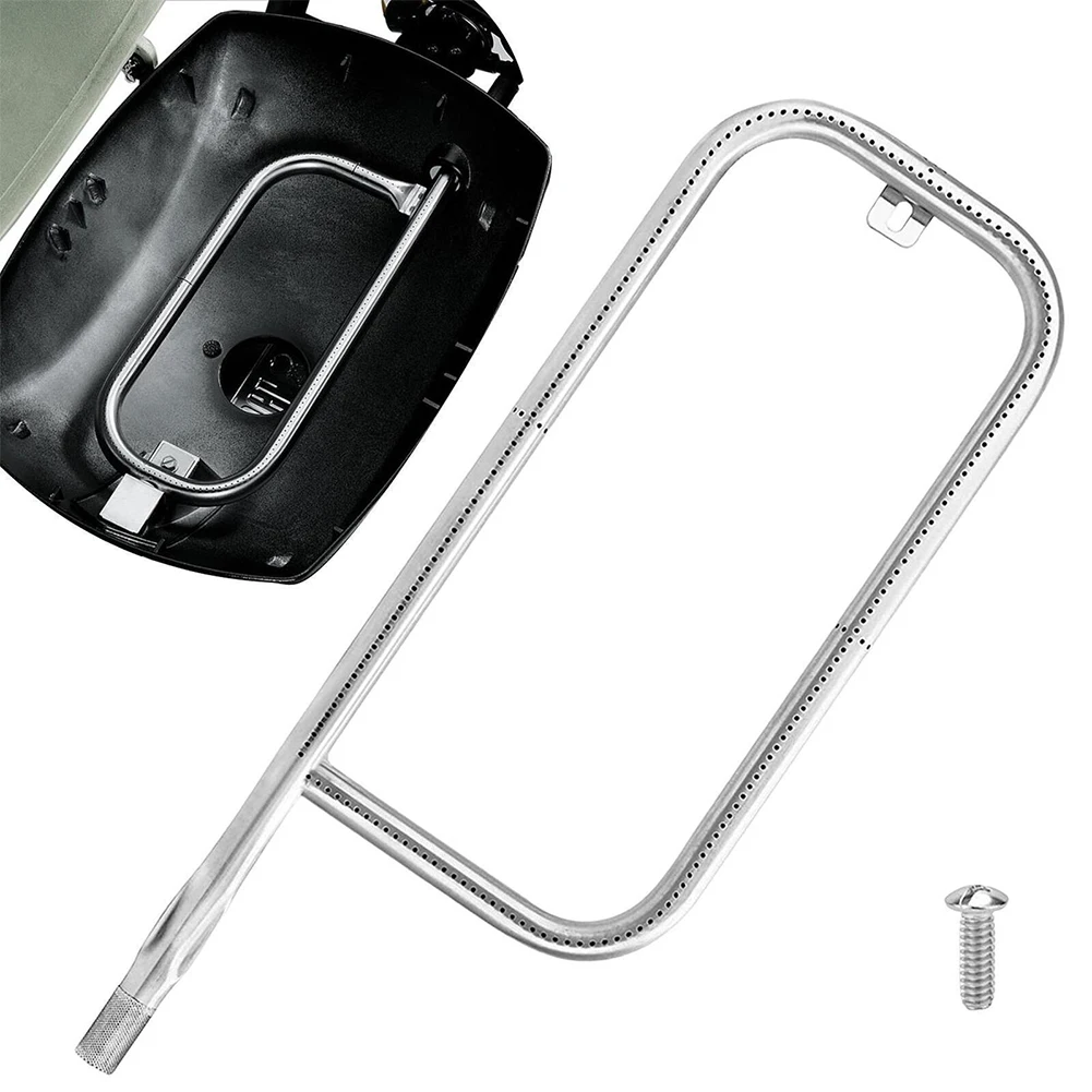 17Inch Grill Burner Replacement 304 Stainless Steel Burner Tube Replacement for Weber Q200/Q220/Q2000/Q2200 Grill Parts