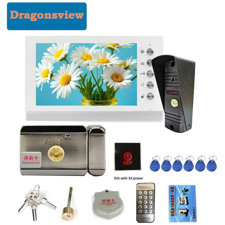 Dragonsview 카메라 비디오 인터콤: 안심과 편안함을 위한 안전 보안 시스템