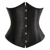 Underbust Corset Women Sexy Bustier Slimming Workout Shape Waist Trainer Girdles Cummerbunds Lace Up Corselet Lingerie Plus Size 1