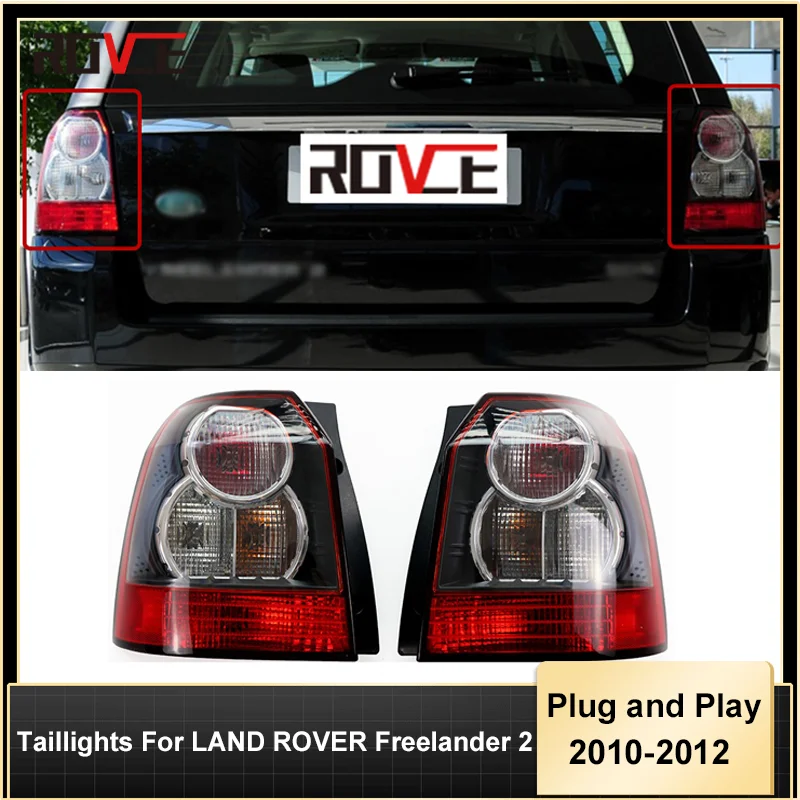 Rovce Car LED Tail Brake Light Taillights Assembly For LAND ROVER