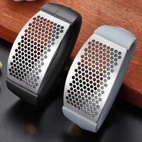 Manual Garlic Chopper Stainless Steel Garlic Mincer Curve Garlic Press Crusher for Fruit Vegetable Kitchen Gadget Accessories 3